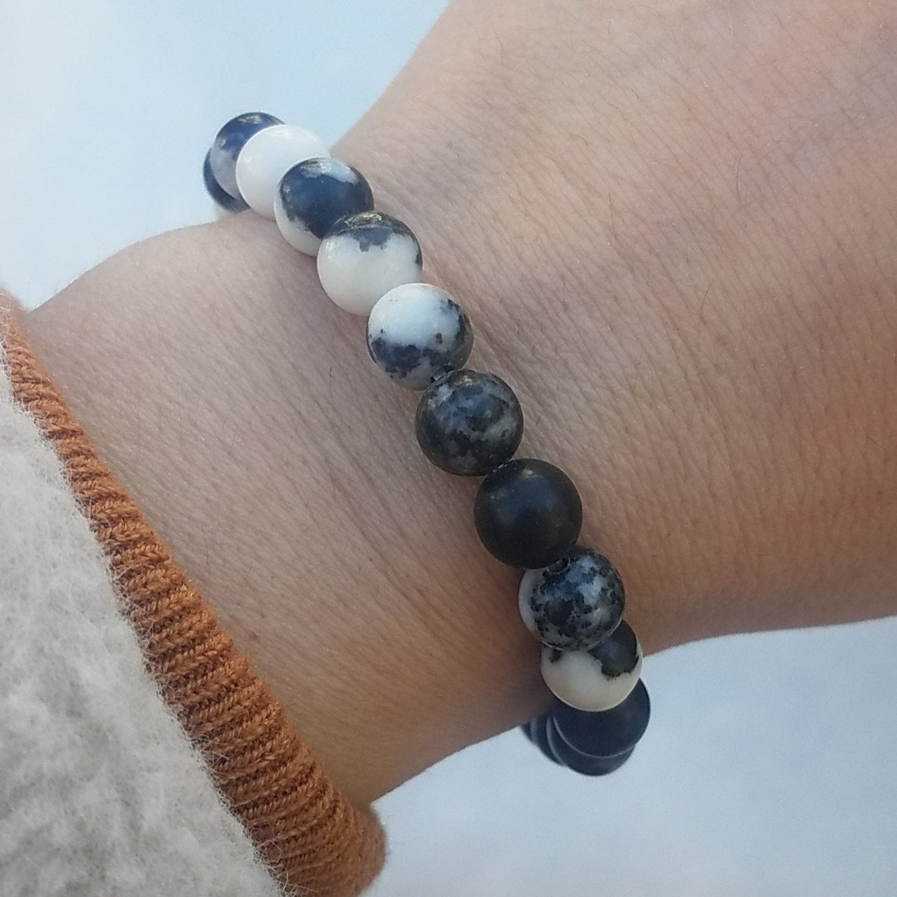 Black and White Zebra Bracelet