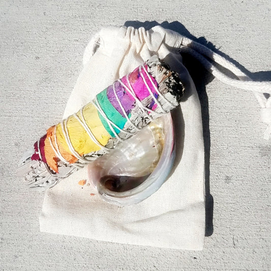 Chakra Sage and Abalone Shell