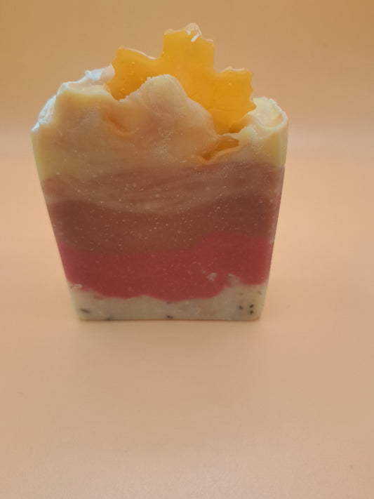 Autumn leaves soap