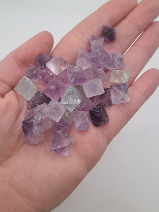 Fluorite cubes