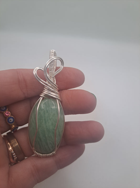 Wrapped Amazonite
