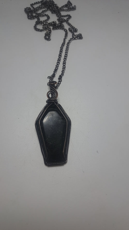 Green Obsidian Coffin