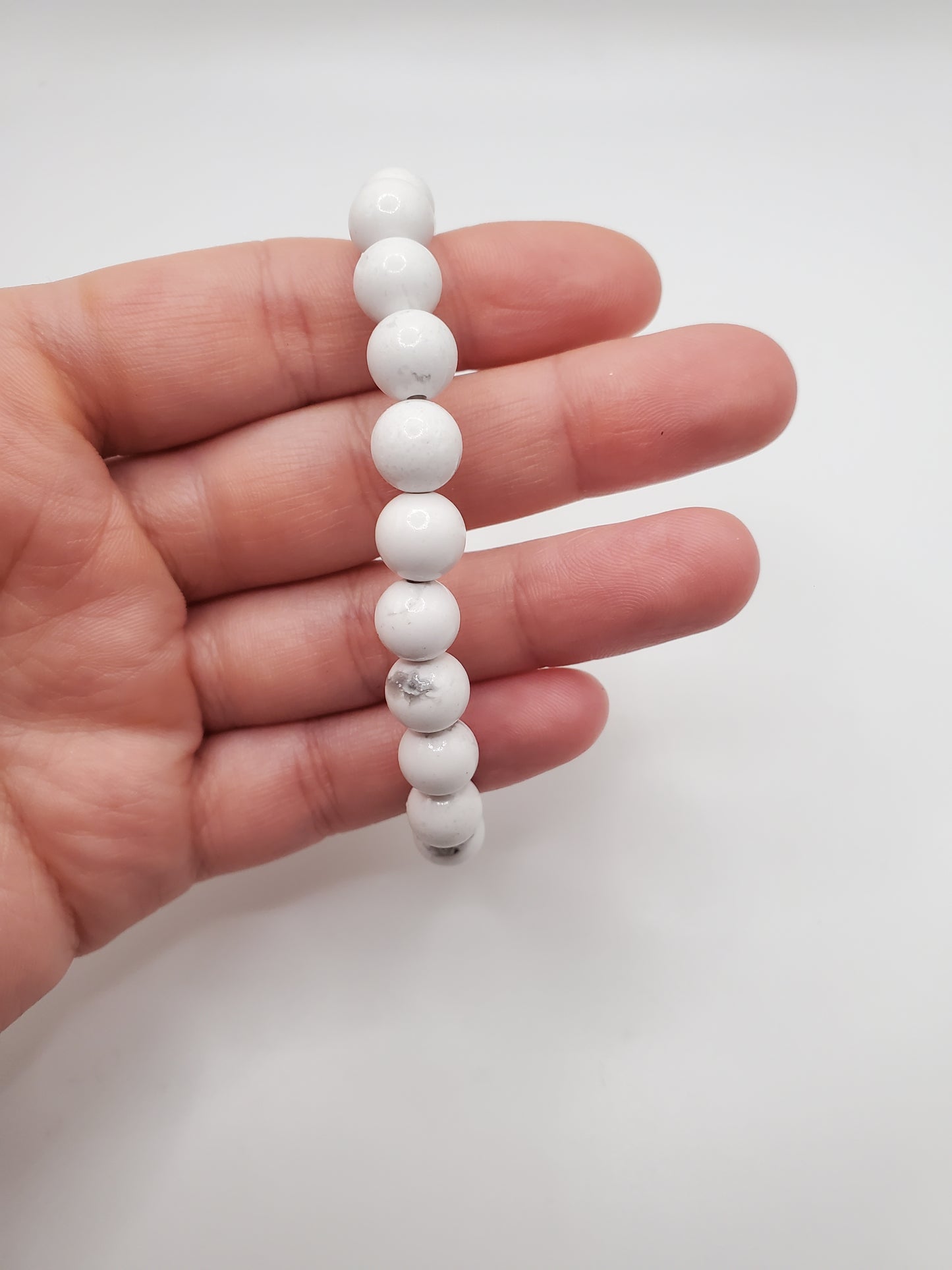 White Howlite Bracelet