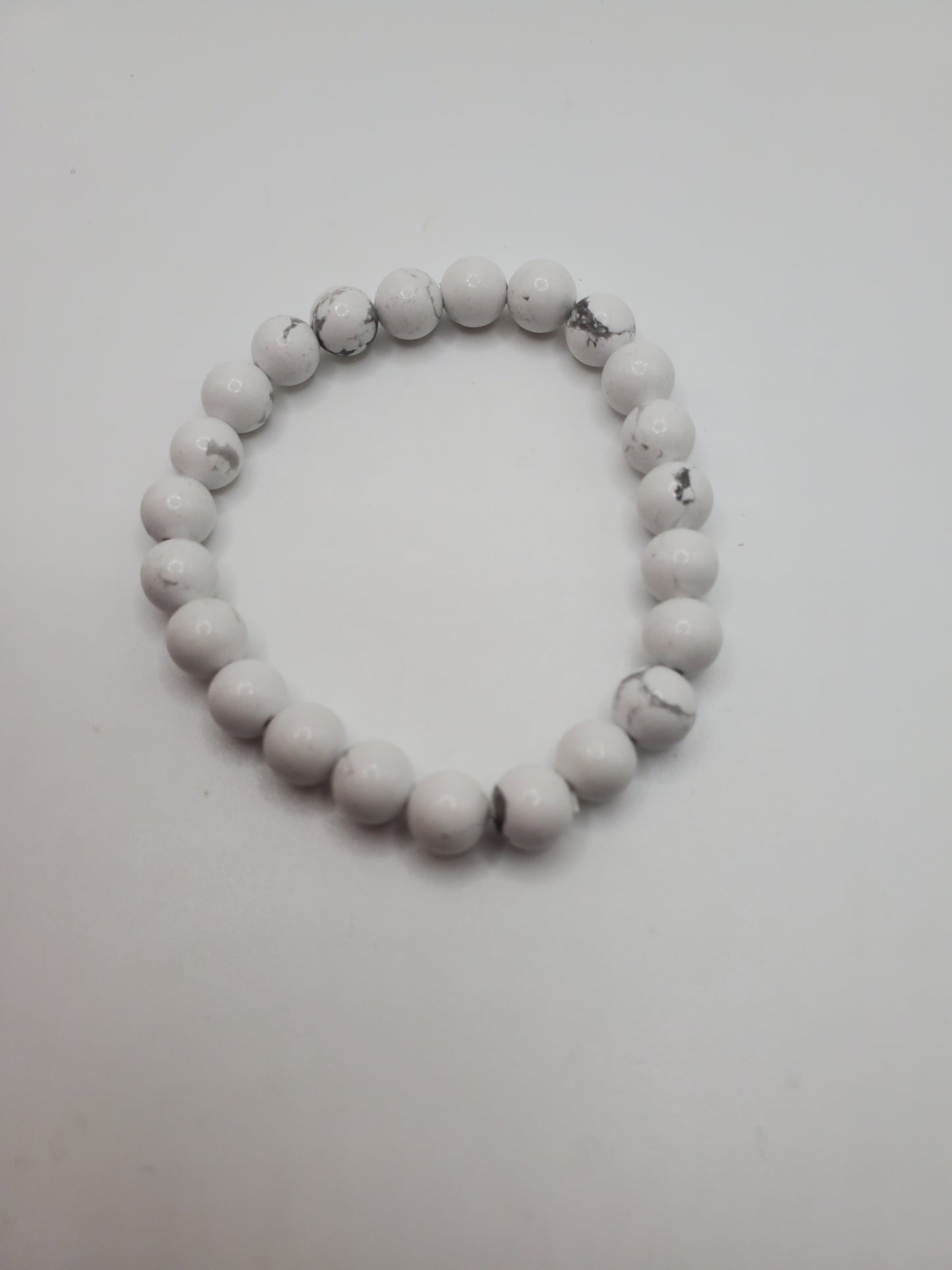 White Howlite Bracelet