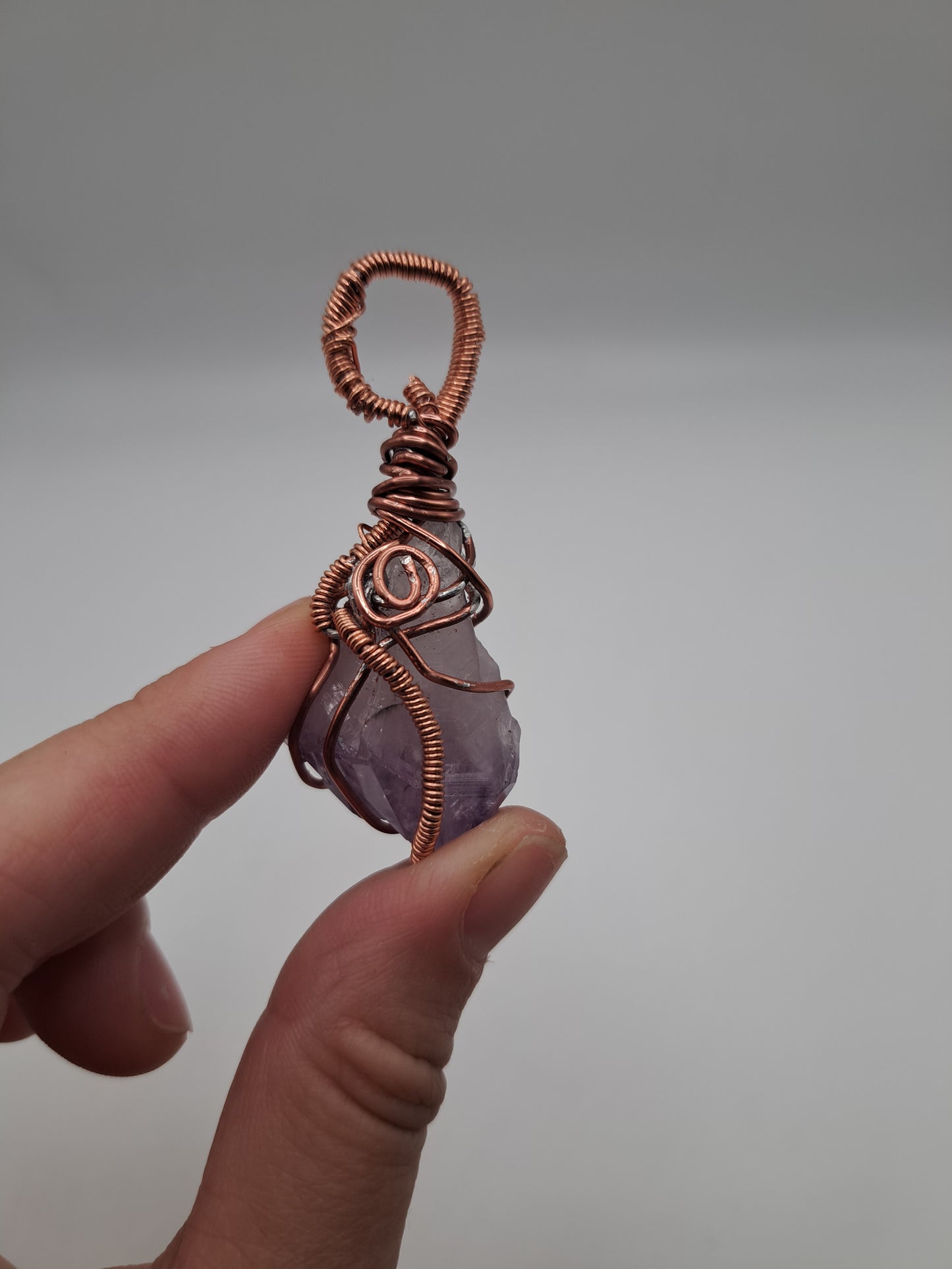 Wrapped Amethyst Stone