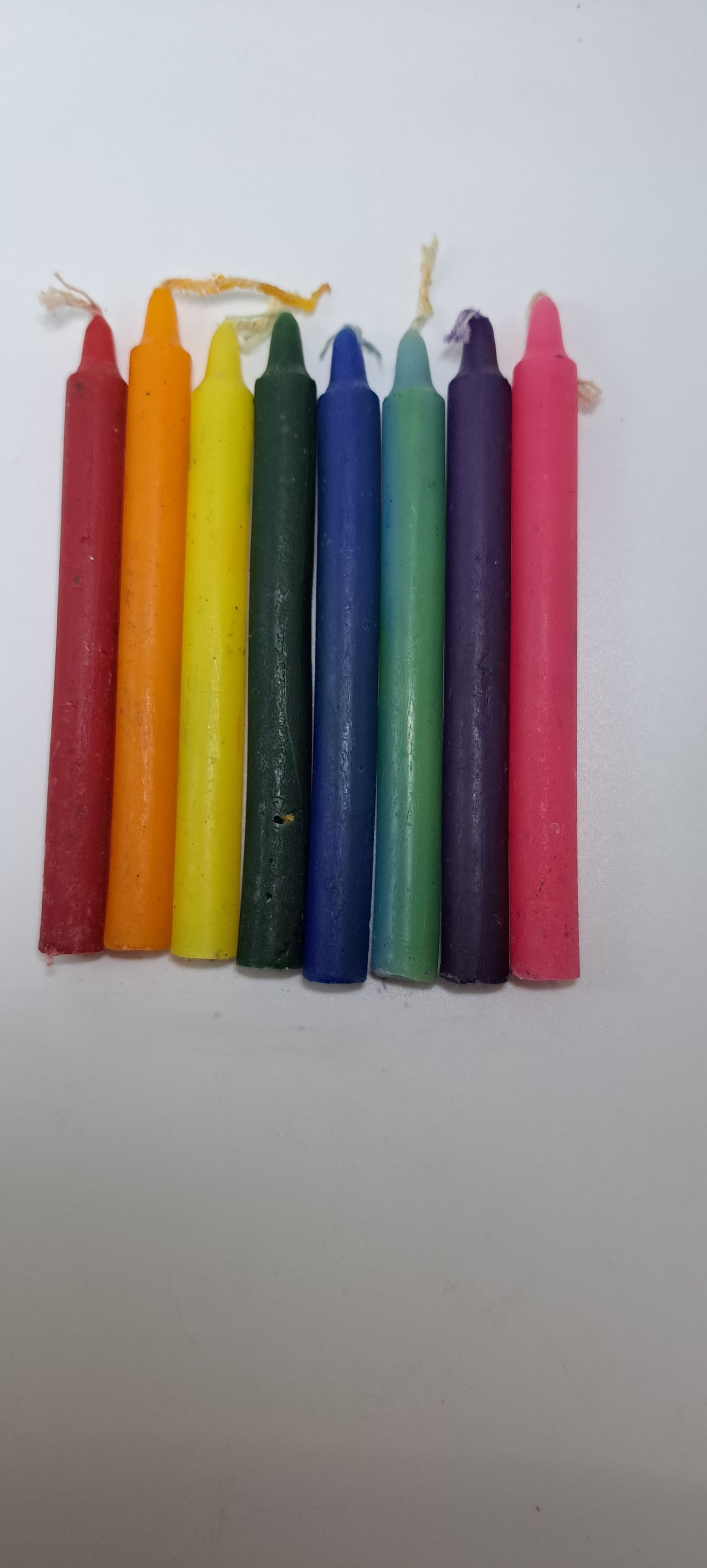 Rainbow Candles