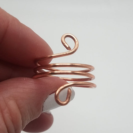 Wrapped Copper Ring